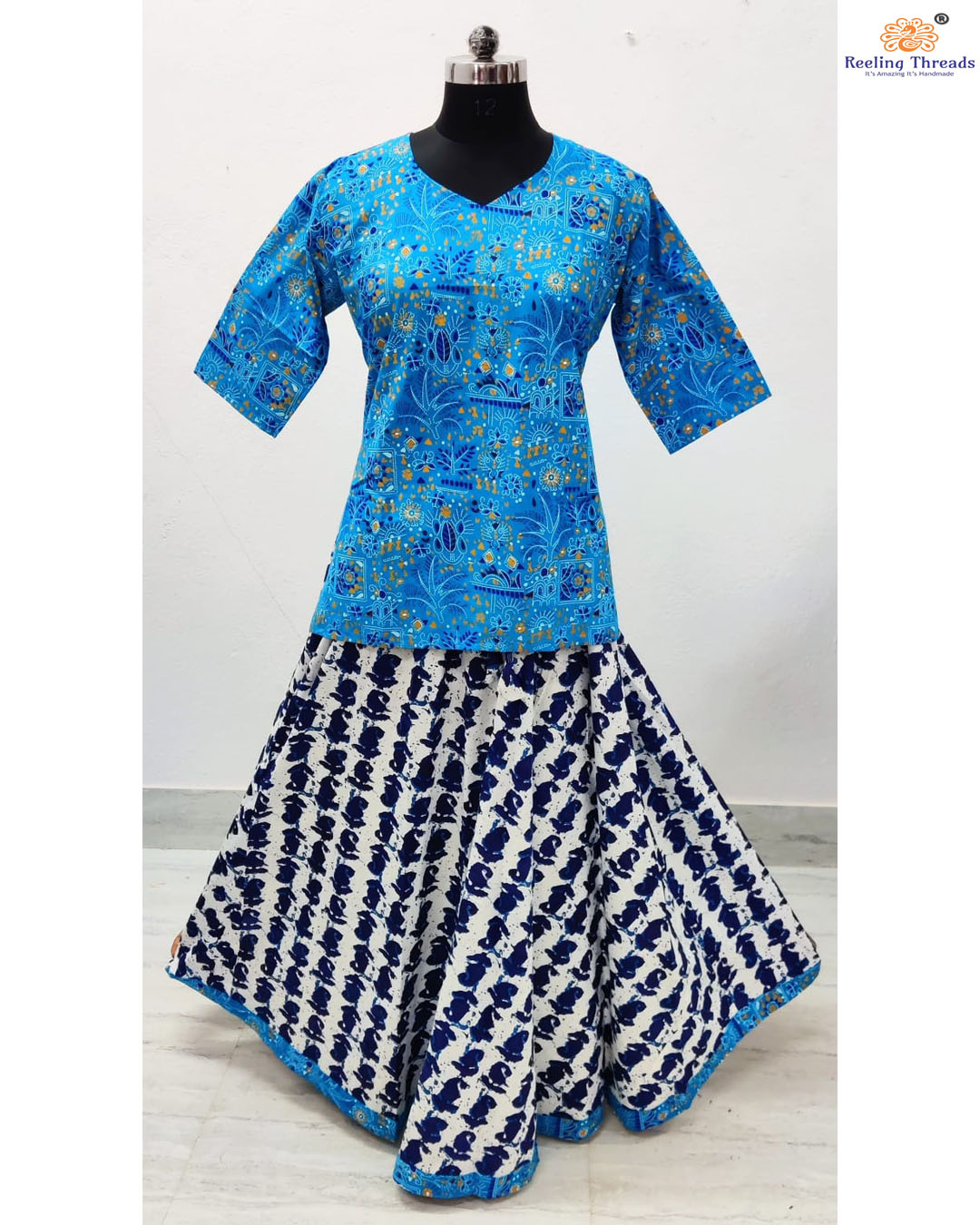 New Arrival Ethnic Skirt And Top Set at Rs 1906.00 | Sarjapura | Bengaluru|  ID: 2849435831862
