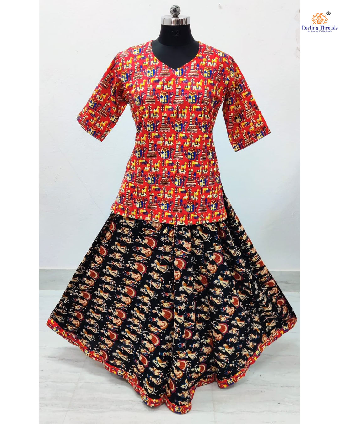 Women Green Skirts Ethnic Skirt - Buy Women Green Skirts Ethnic Skirt  online in India