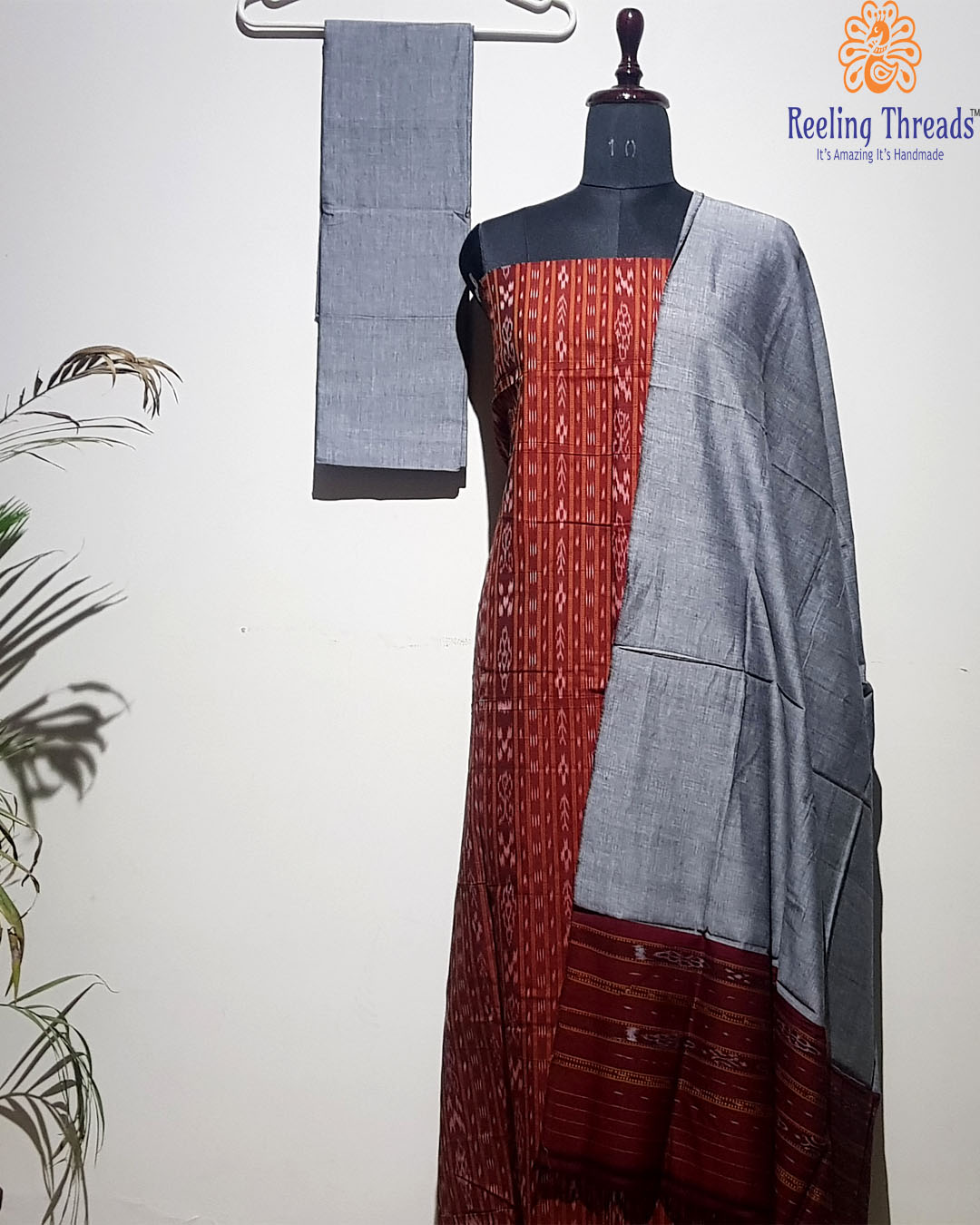 Handloom Ikkat dress material - Foreign Trade Online