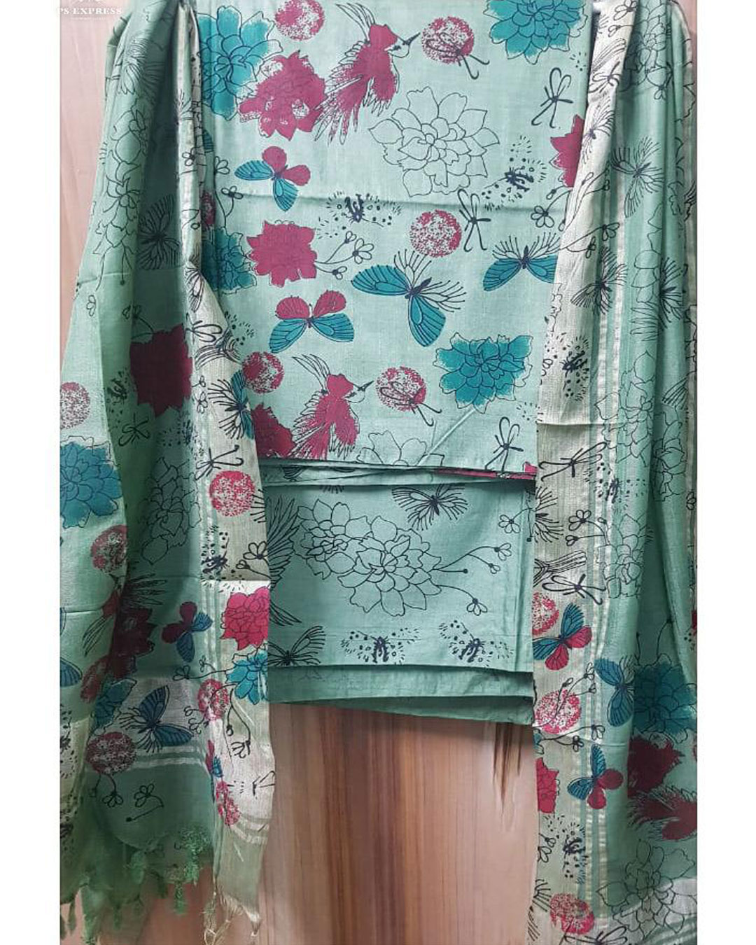 Pure Banarasi Dress Material - Buy Banarasi Silk Suit Material Online -  iTokri आई.टोकरी